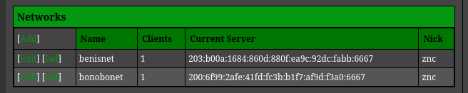 Приклад списку мереж Yggdrasil в ZNC (скріншот)